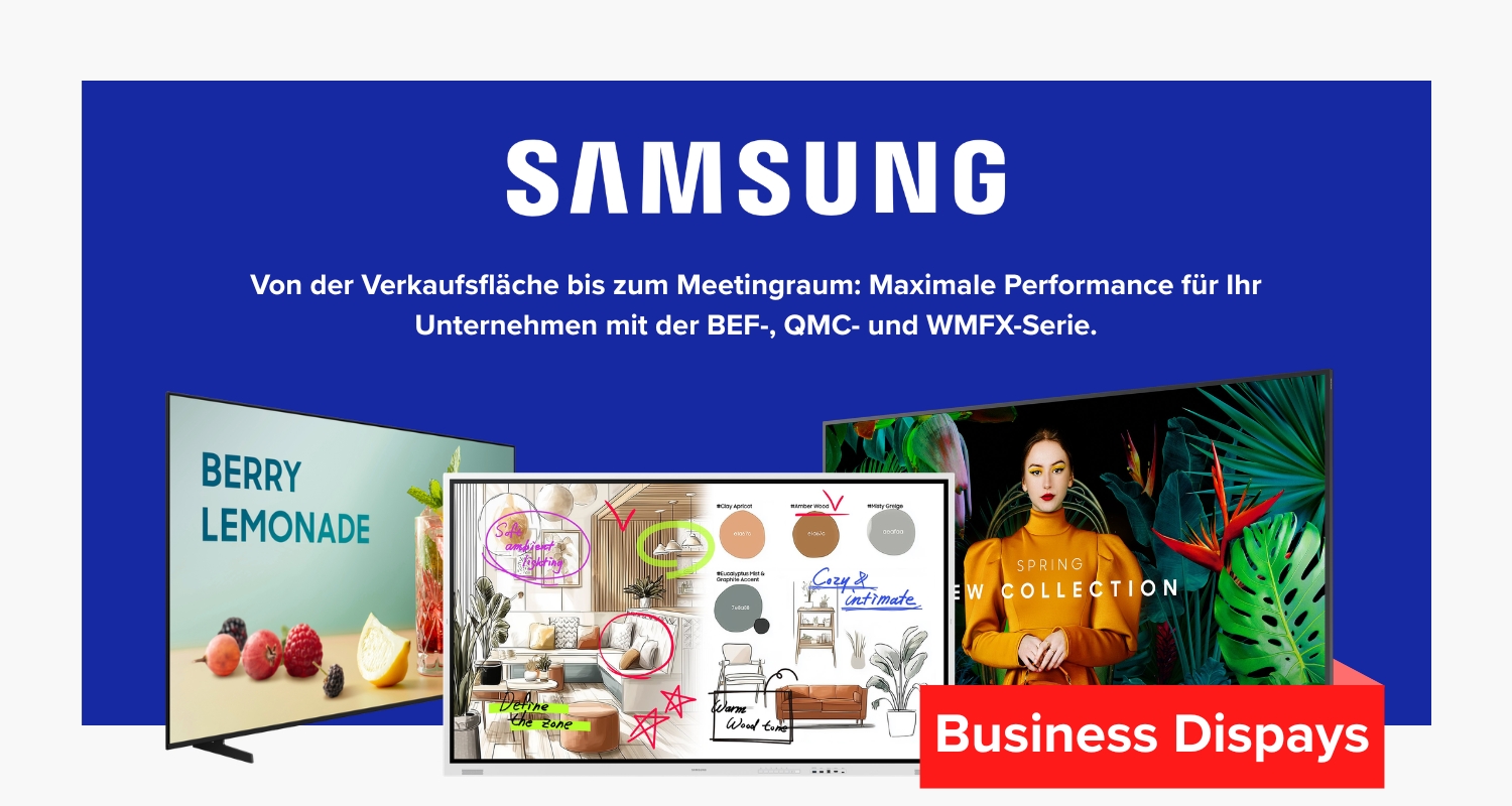 Samsung Business Display Lineup