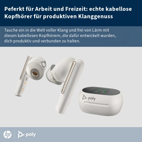 Person bei der Arbeit mit Kopfhörern