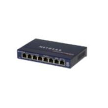 NetGear GS108 8-Port GB Switch lüfterlos unmanag, lebenslange Garantie 