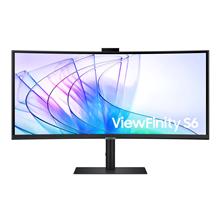 SAMSUNG VIEWFINITY S6 86CM 34IN CURVED UWQHD USB-C WEBCAM, 36 Monate Send-In Garantie