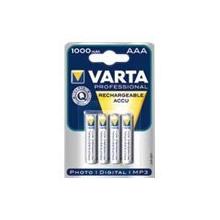 Varta Professional Batterie 4 x AAA-Typ NiMH