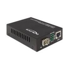 DELOCK Medien Konverter 10/100/1000Base-T zu 100/1000Base-X SFP