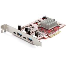 StarTech.com USB-C PCIe Karte mit 4 Ports - 10 Gbit/s