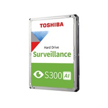 Toshiba S300 SURVEILLANCE AI 8TB, 3.5 SATA HDD 7200 RPM 512MB CMR