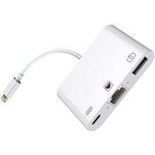 microconnect Lightning auf Ethernet USB-C USB-A RJ-45