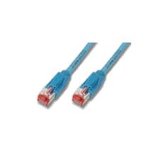 DRAKA Kat.7 Patchkabel 6m blau 2xRJ-45 TM21-, Hirose-Kat.6/PiMF/Halogenfrei/S-FTP