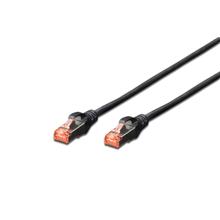 SoftExpress Kat.6 Patchkabel SCHWARZ 3m PiMF