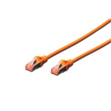 SoftExpress Kat.6 Patchkabel ORANGE 3m PiMF