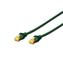 SoftExpress Kat.6A Patchkabel superflex GRÜN 3m, (Kat.7 Rohkabel) S/FTP, ROHS-konform