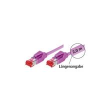 DRAKA Kat.7 Patchkabel PiMF erikaviolett 5m, > Sonderfarbe!