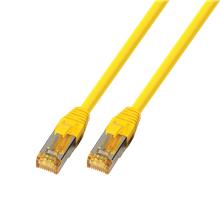 TTL Network TTLLan® RJ45 Patchkabel Cat.6A S/FTP LSOH UltraFlex gelb 5,0m