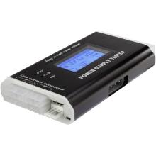 Renkforce PC ATX Netzteil-Tester mit LCD-Display, Robustes Aluminiumgehäuse, Schnelltester