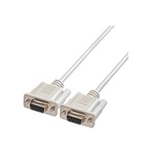 ROLINE Null Modem Kabel 9Pol Buchse-Buchse 1,8m
