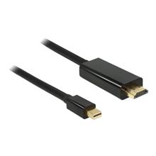 Delock Kabel Mini Displayport-ST>HDMI-ST 2m, Farbe: schwarz