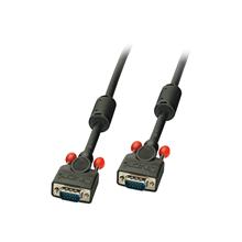 LINDY VGA Anschlusskabel 2x Stecker schwarz 2m, mit Daumenschrauben