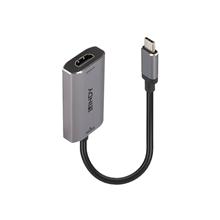 LINDY Videoadapter USB-C(M) zu HDM(F) GRAU 8K, Thunderbolt 3, Realtek RTD2173 Chipsatz