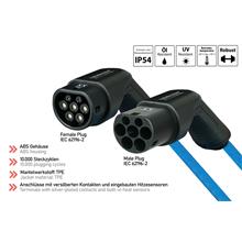 kabelmeister E-Auto-Ladekabel Mode 3 16A 11 KW 2,5m