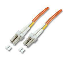 SoftExpress LWL-Patchkabel 50/125µ LC-LC 15m duplex, Multimode/Halogenfrei/mit Meßprotokoll
