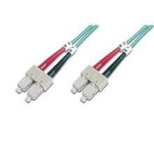 SoftExpress LWL-Patchkabel 50/125µ SC-SC OM3 7,5m, Duplex/Halogenfrei/mit Meßprotokoll