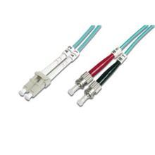 SoftExpress LWL-Patchkabel 50/125µ LC-ST 3m duplex, Halogenfrei, OM3, LSZH