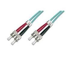 SoftExpress LWL-Patchkabel 50/125µ ST-ST OM3 1m, Multimode/Halogenfrei/mit Meßprotokoll