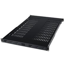 StarTech.com 1 HE Perforiertes Rack Ablagefach