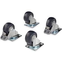 StarTech.com Rollen für Open Frame Rack - 4POSTRACK