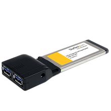 StarTech.com 2 Port USB 3.0 5Gbps ExpressCard m/ UASP