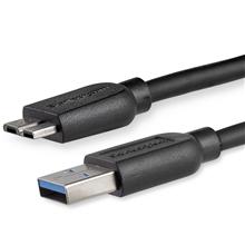 StarTech.com 2m schlankes USB 3.0 A auf Micro B Kabel