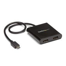 StarTech.com 2-Port USB-C auf HDMI MST Hub, 4K 30Hz